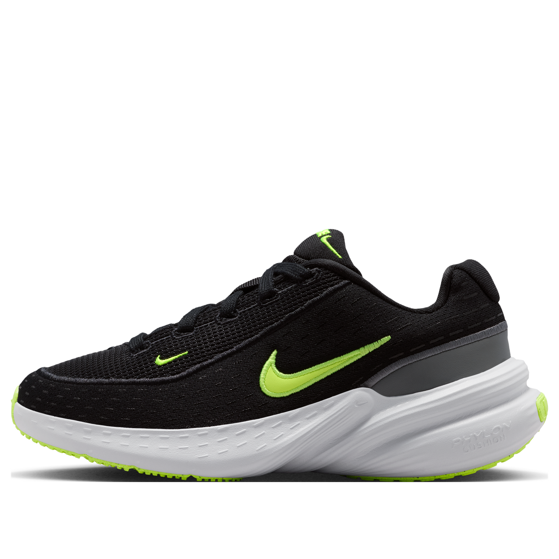 (GS) Nike Uplift SC 'Black Smoke Grey Volt Glow' IF1749-008