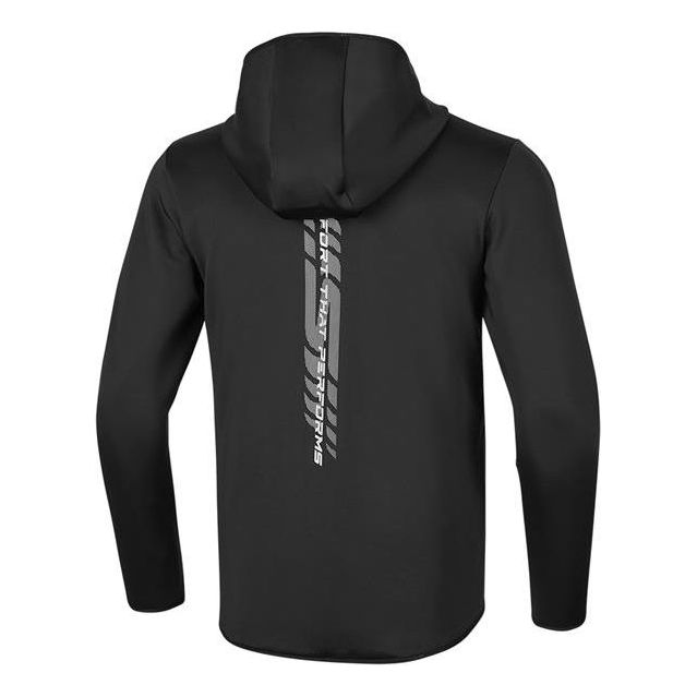 Skechers Hooded Zipper Long Sleeve Jacket 'Black' P121M015