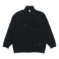 adidas neo W Cg T1 Outdoor Cargo Multiple Pockets Sports Logo Jacket Black HE7940