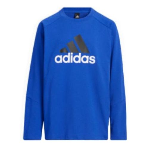 (GS) adidas Long Sleeve Top 'Blue' IA9301