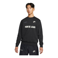 Nike Air Men's Brushed Back Fleece Crew Logo DM5208-010