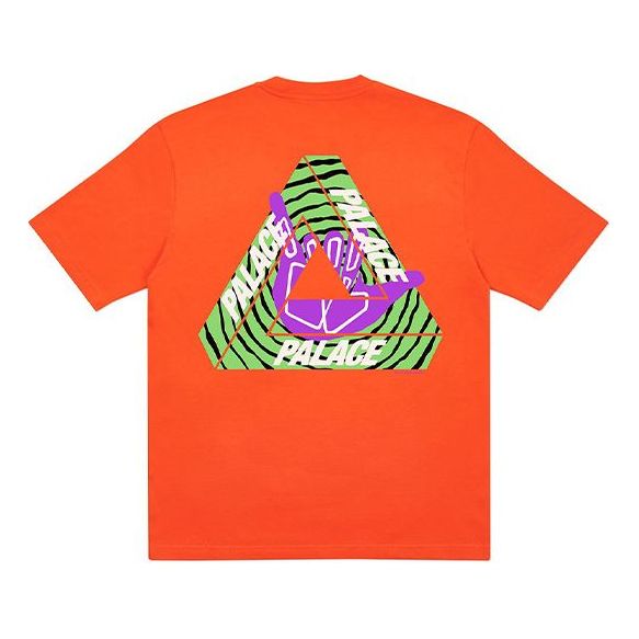 PALACE Tri-Zooted Shakka Round Neck Short Sleeve Unisex Orange P19TS204