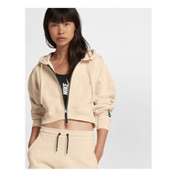 (WMNS) Nike Cropped Sports Jacket 'Tan' 923850-838
