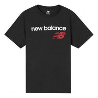 New Balance Knit Minimalistic Casual Short Sleeve Black MT01987-BK