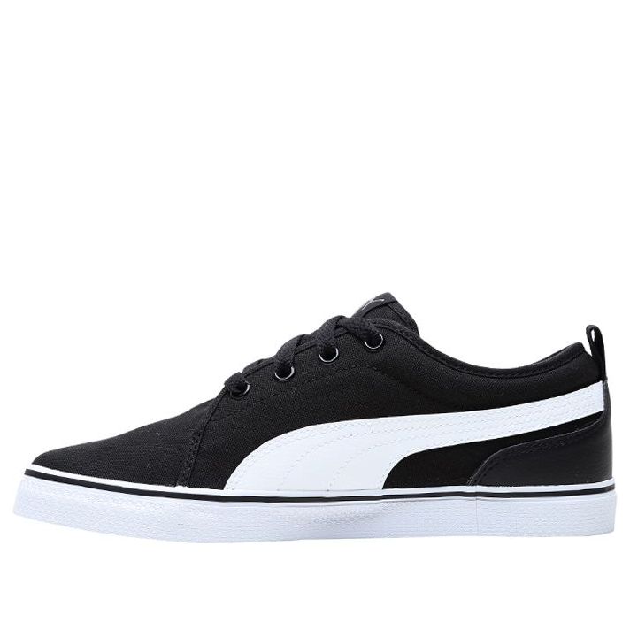 PUMA S Street Vulc Low-cut Sneakers Black/White 361975-02