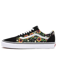 Vans Customs Garden Floral Old Skool Shoes Black VN0A3CST011