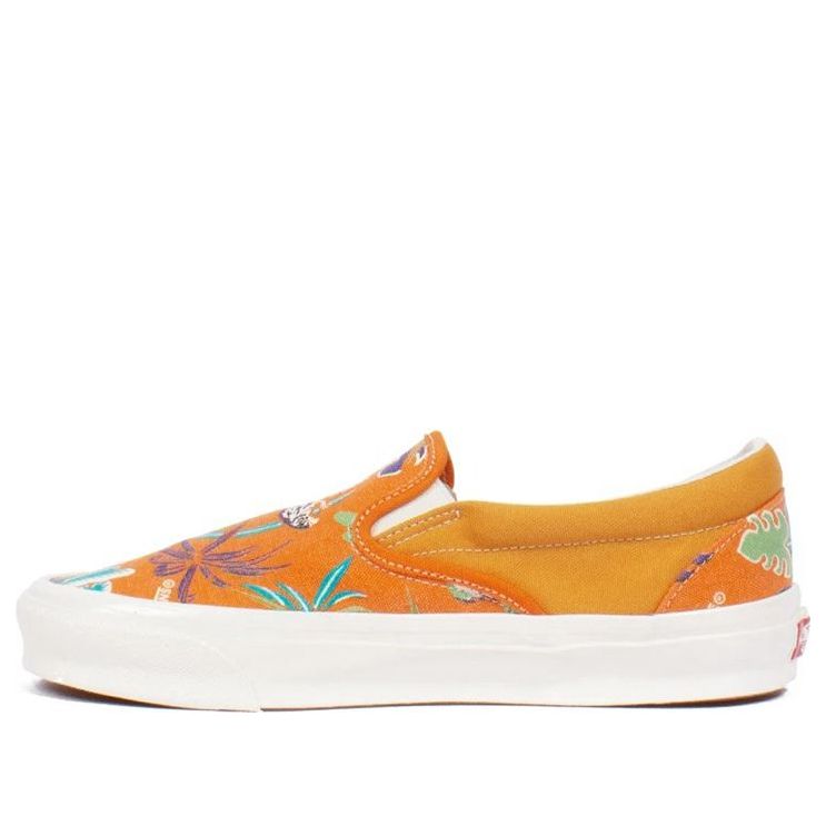 Vans OG Classic Slip-On LX 'Parrot Hawaiian - Persimmon' VN0A45JK4KY