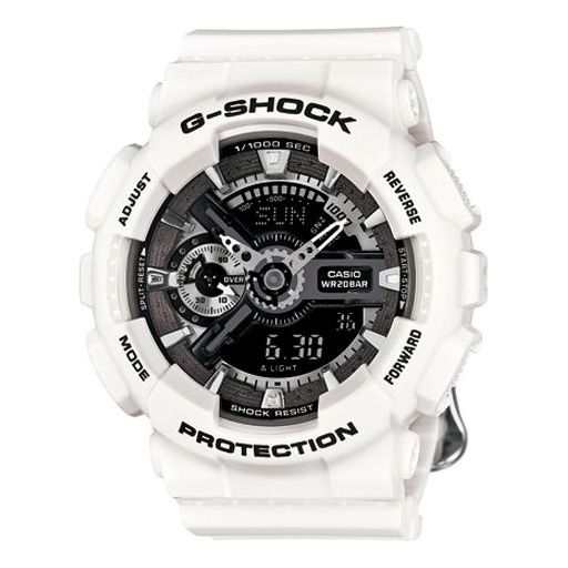 CASIO G-Shock Analog-Digital 'White' GMA-S110F-7A