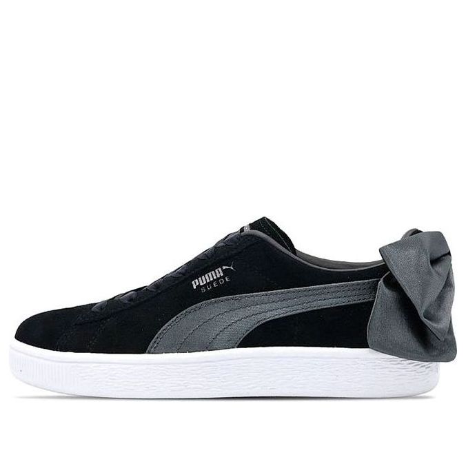 (WMNS) PUMA Suede Bow 'Black' 367317-09