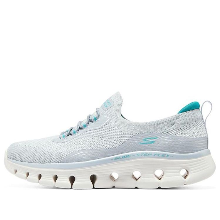 (WMNS) Skechers Go Walk Glide-step Flex Shoes 'Sky Blue' 124808-GYTQ