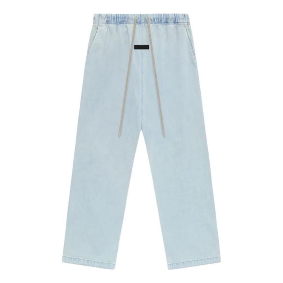 Fear of God Essentials SS24 Relaxed Pants 'Light Washed Denim' 130SP244380F