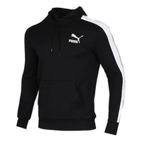 PUMA T7 Fleece Lined Splicing Sleeve Sports Black 595922-01