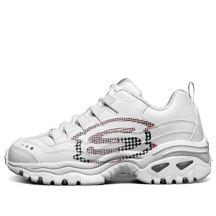 (WMNS) Skechers Energy Printing Running Shoes White/Red/Blue 149052-WNVR