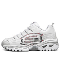 (WMNS) Skechers Energy Printing Running Shoes White/Red/Blue 149052-WNVR
