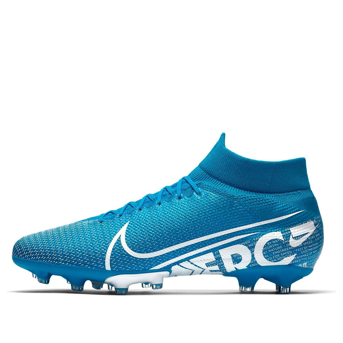 Nike Mercurial Superfly 7 13 Pro AG 'Blue Hero  Obsidian  White' AT7893-414