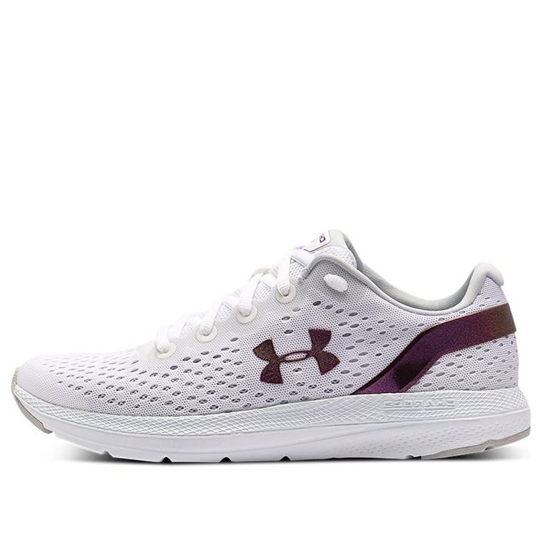 (WMNS) Under Armour Charged Impulse Shft Sports Shoes White/Purple 3024444-100