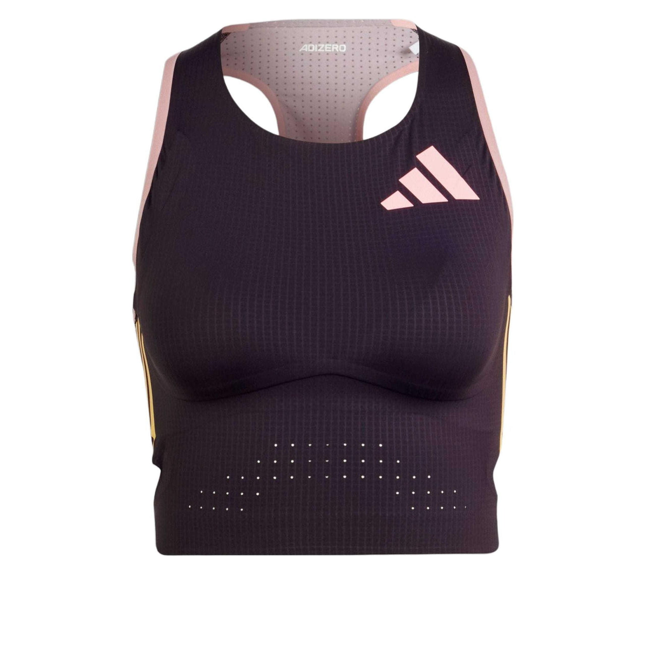 (WMNS) adidas Adizero Promo Running Crop Top 'Purple Pink' IN1185