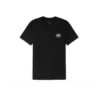 Vans Casual Alphabet Printing Short Sleeve Couple Style Black VN0A54NABLK