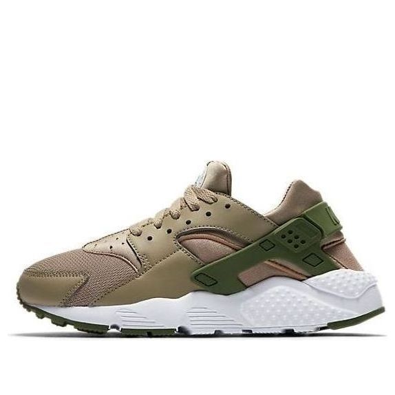 (GS) Nike Huarache Run 'Khaki Medium Olive White' 654275-200