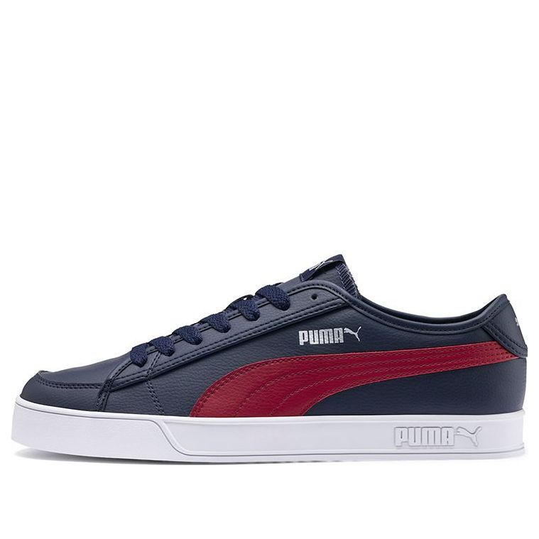 PUMA Smash Vulc v2 Blue/Red 367308-04