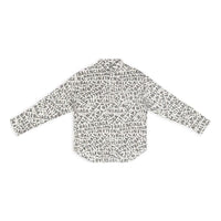 Balenciaga All Over Logo Strips Large Fit Shirt 'Grey' 662983TML201240