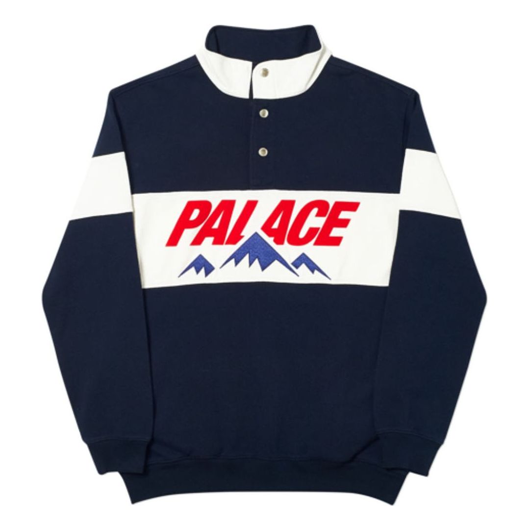 PALACE Pwoppa Sweat Navy Blue Sports Unisex P18FW205