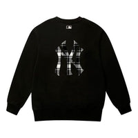 MLB New York Yankees Long-Sleeve Fleece Unisex Black 31MTE1041-50L