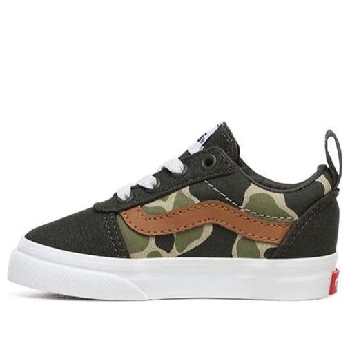 Vans Frog Camo Ward Slip-on Kids Green VN0A3QU1WLZ