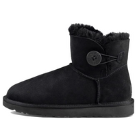 (WMNS) UGG Mini Bailey Button Boot 'Black' 1016422-BLK