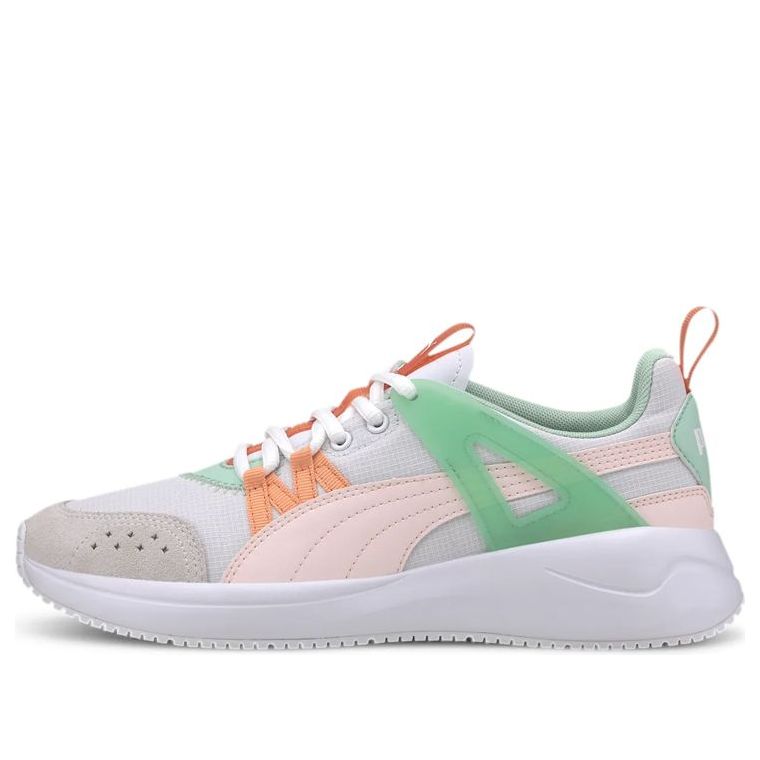 (WMNS) PUMA Nuage Run Cage Grey/Green/Pink 372708-01