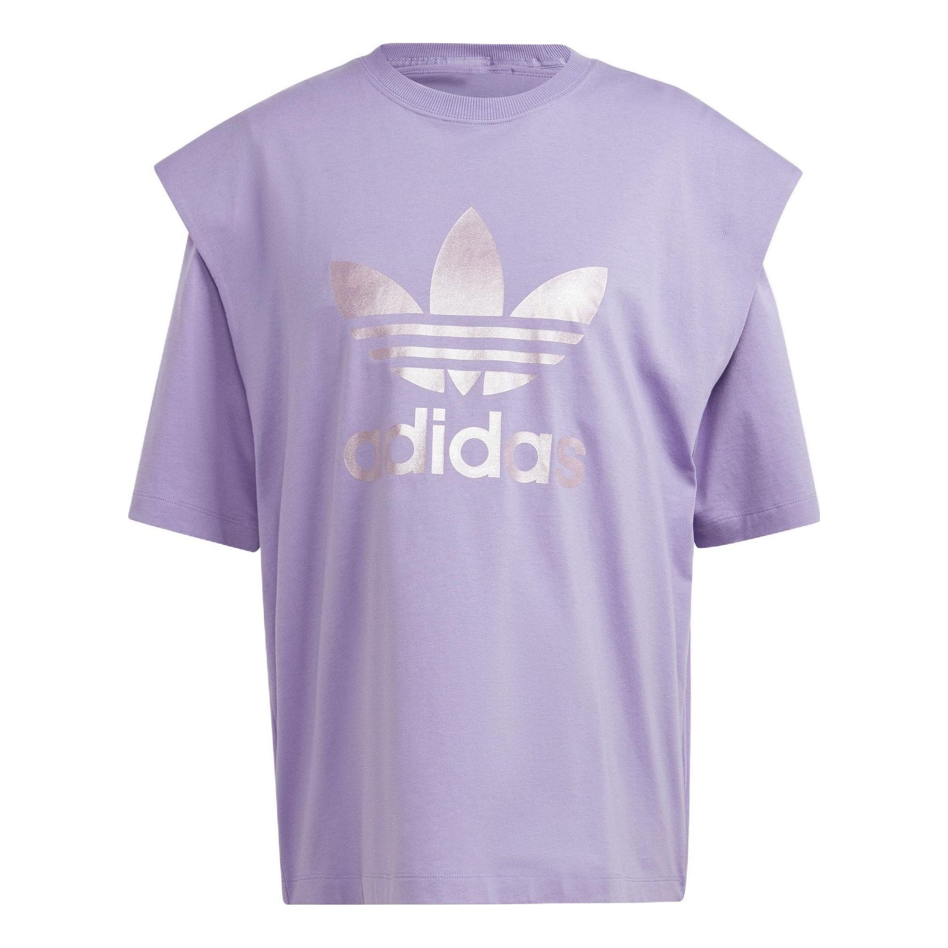 (WMNS) adidas Always Original T-Shirt Asia Sizing 'Purple' IC7203