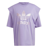 (WMNS) adidas Always Original T-Shirt Asia Sizing 'Purple' IC7203