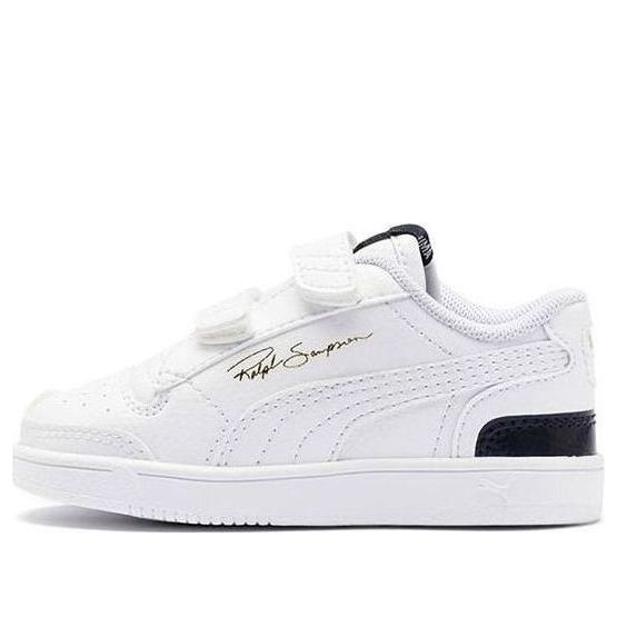 (PS) PUMA Ralph Sampson Casual Board Shoes White/Black 370922-02
