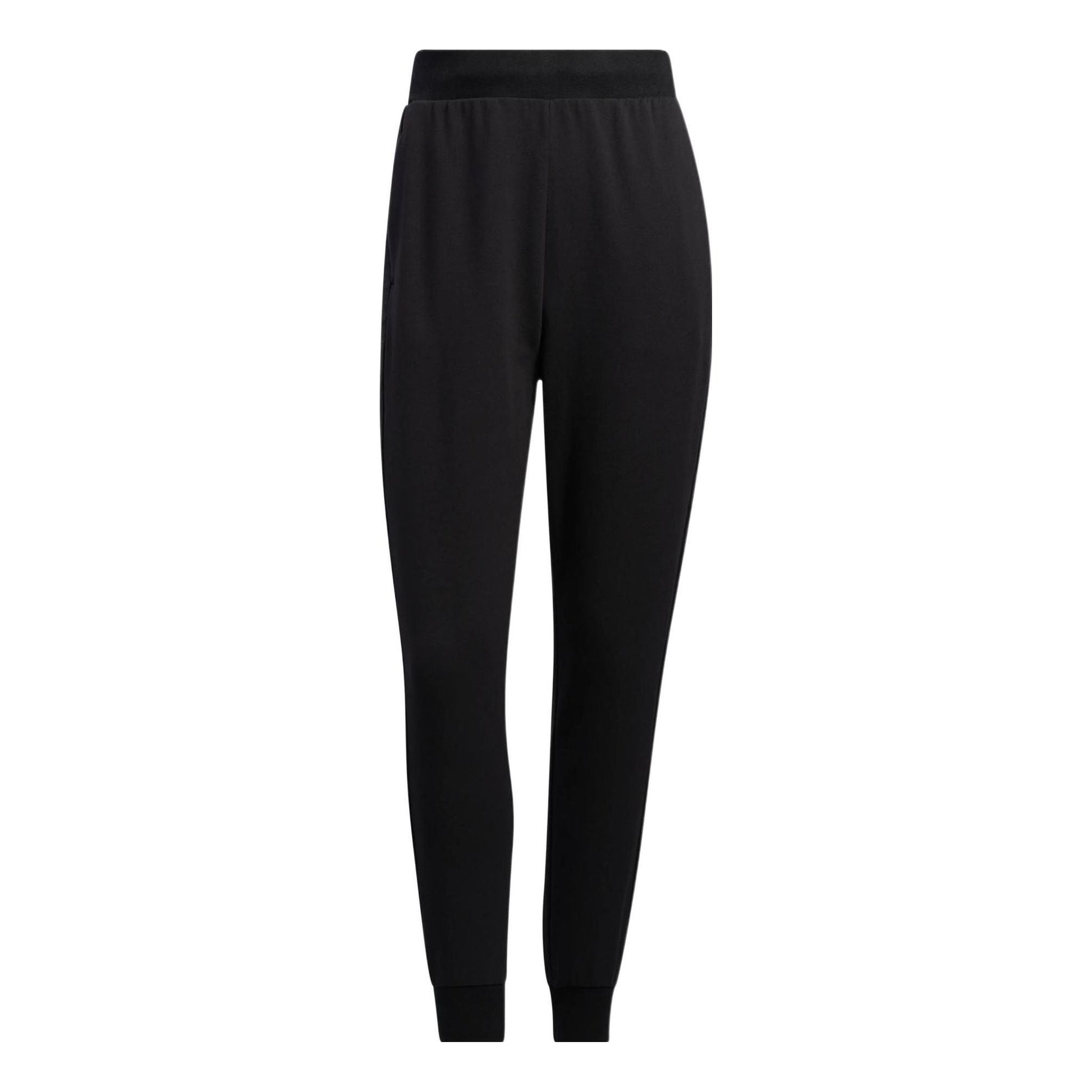(WMNS) adidas Must Haves 3-Stripes French Terry Pants Asia Sizing 'Black' HM7067