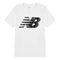 New Balance Classic Flying Graphic Tee Asia Sizing 'White Black' MT03919-WT