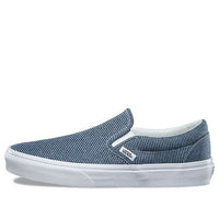 Vans Slip-On Casual Skate Shoes Unisex Blue White VN0A38F7Q8U