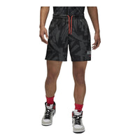 Men's Nike Colorblock Full Print Lacing Sports Black Shorts DM3099-070