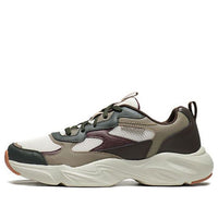 Skechers D'Lites 'Brown White Green' 51936-BRMT
