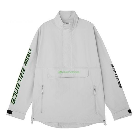 New Balance Keep Running Sweatshirt Asia Sizing 'White' AMJ03321-LAN