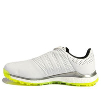 adidas Tour360 XT-SL Boa 2.0 Golf Shoes 'Cloud White Silver Metallic Solar Red' FW5595