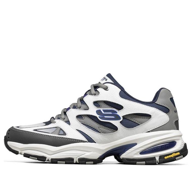 Skechers Vigor 3.0 Running Shoes White/Grey/Blue 237146-WNV