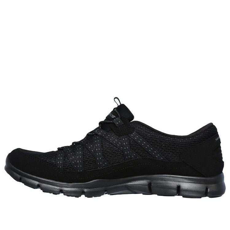 (WMNS) Skechers Gratis Low-Top Running Shoes Black 22823-BBK