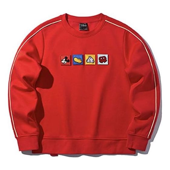(WMNS) Li-Ning x Disney Crossover Pullover 'Red' AWDQ132-2