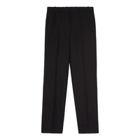 Men's Off-White FW22 Solid Color High Waist Straight Casual Pants/Trousers Version Black OMCA206S22FAB0011000
