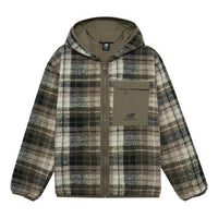 New Balance Lifestyle Cotton Jacket Asia Sizing 'Brown Black White' AMJ23339-MG1
