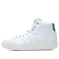 (WMNS) adidas Stan Smith Bold Mid 'White Green' BY9663