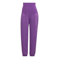 (WMNS) adidas Maternity Pants Asia Sizing 'Purple' HM3846
