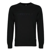 Converse Essentials Crewneck Sweatshirt Asia Sizing 'Black' 10008359-A03
