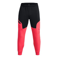 Under Armour Unstoppable Fleece Training Pants 'Black Red' 1379808-002