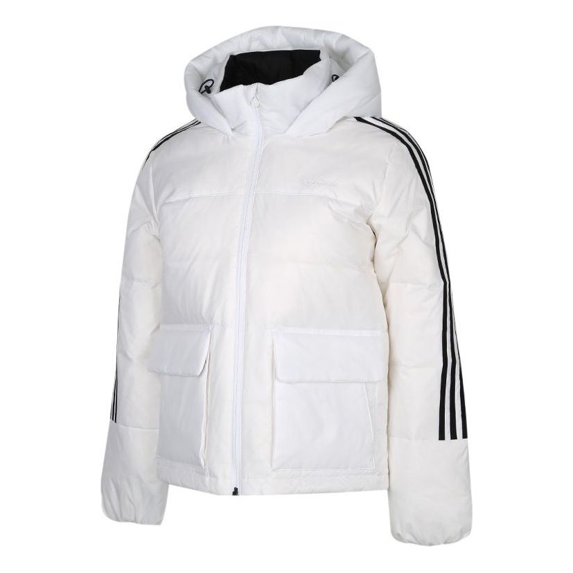 (WMNS) adidas Neo Brnd Lwd Jackets 'White' GJ8833